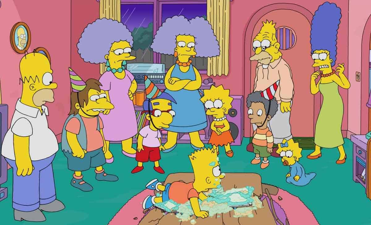 cumpleaños bart de los simpson