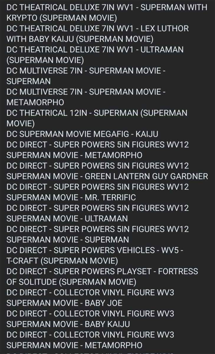 filtraciones superman película 2025