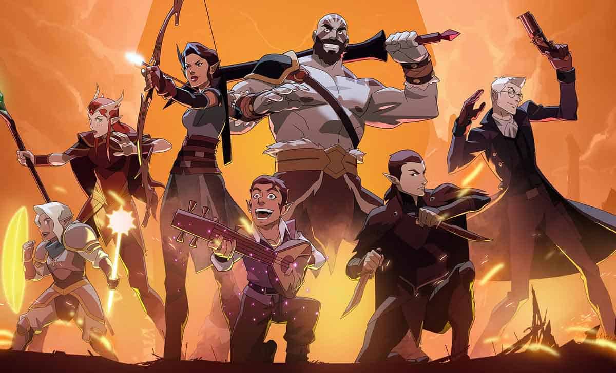 personajes la leyenda de vox machina - series de dibujos