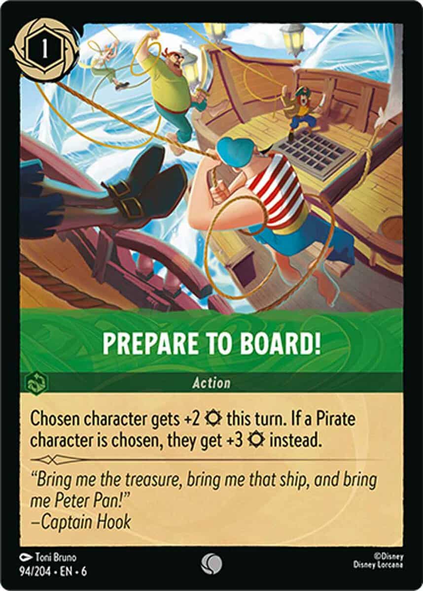 disney lorcana: azurite sea - prepare to board!