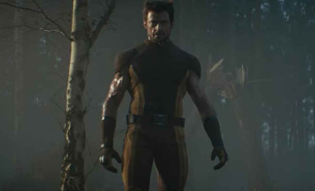 wolverine traje marrón y bronce