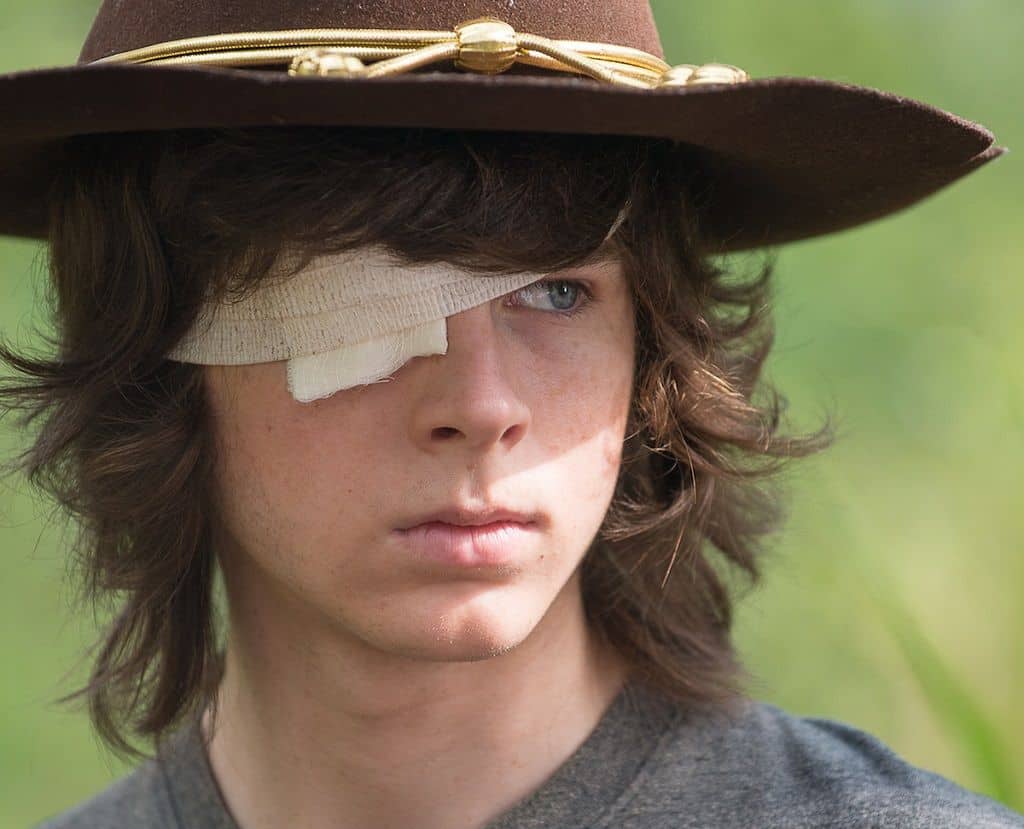 El impactante secreto tras las 3 últimas palabras de The Walking Dead the walking dead carl grimmes