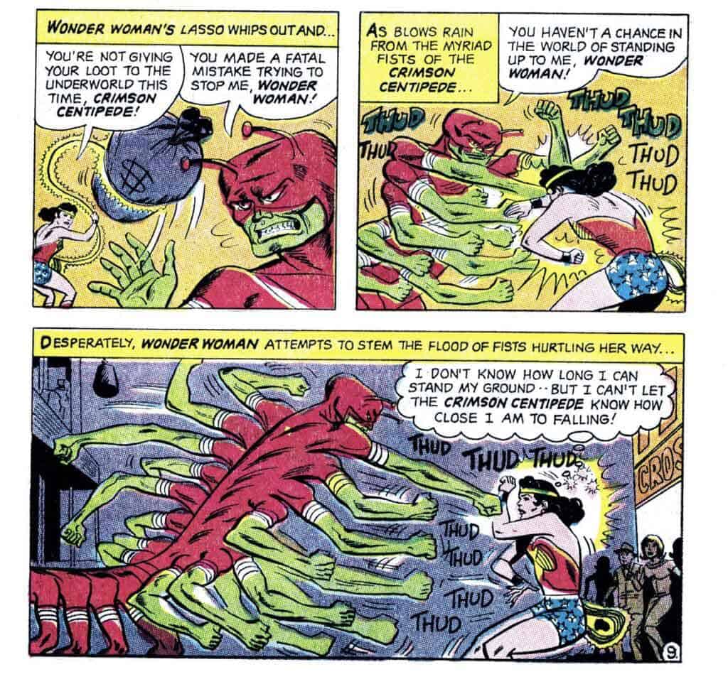 the crimson centipede