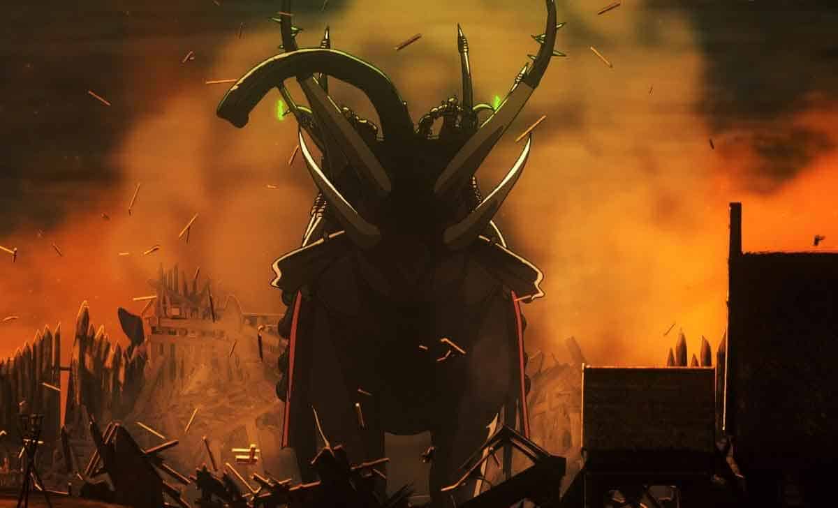 mumakil en el señor de los anillos: la guerra de los rohirrim