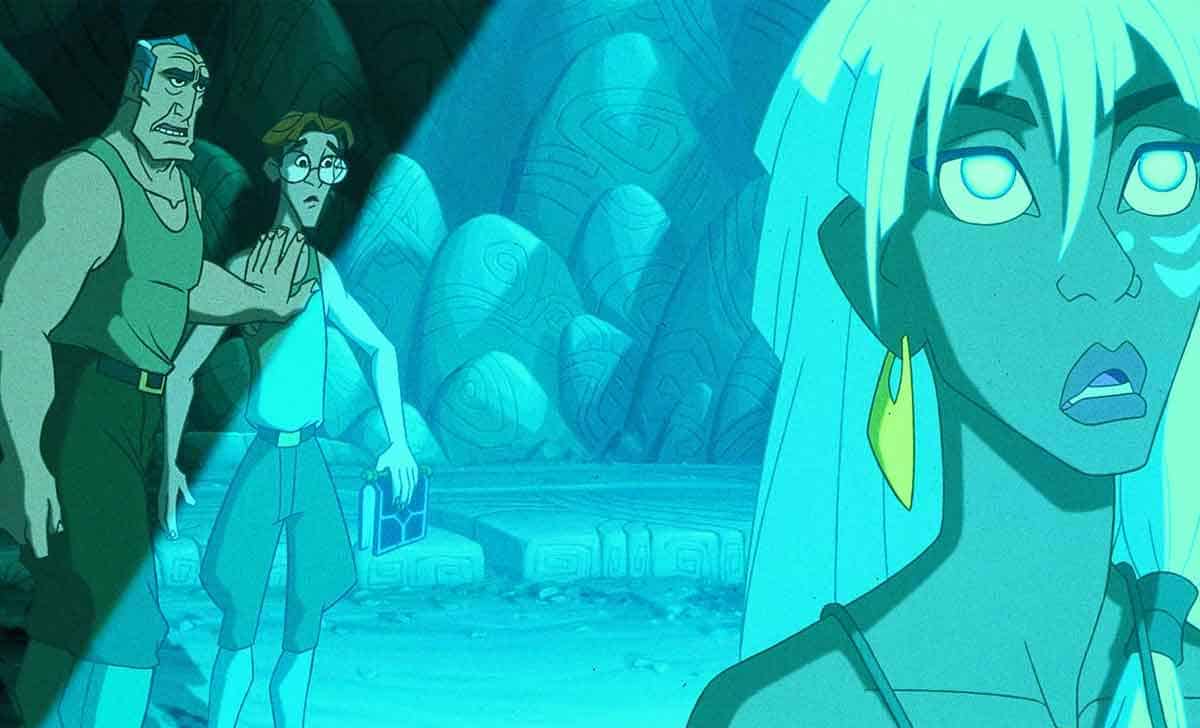 atlantis: el imperio perdido (2001) de disney