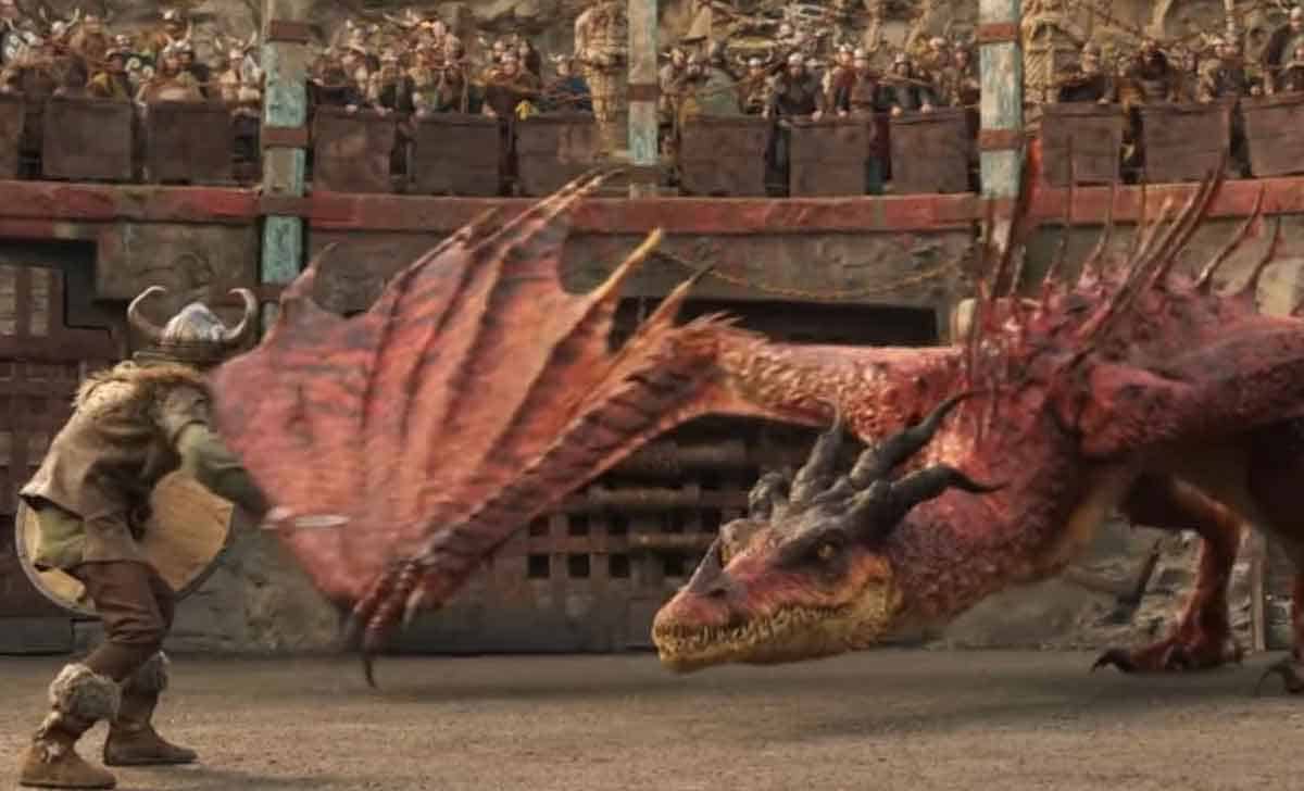 cómo entrenar a tu dragón dragones reales