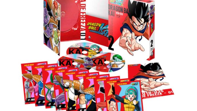 dragon ball z kai box 2. episodios 18 a 35