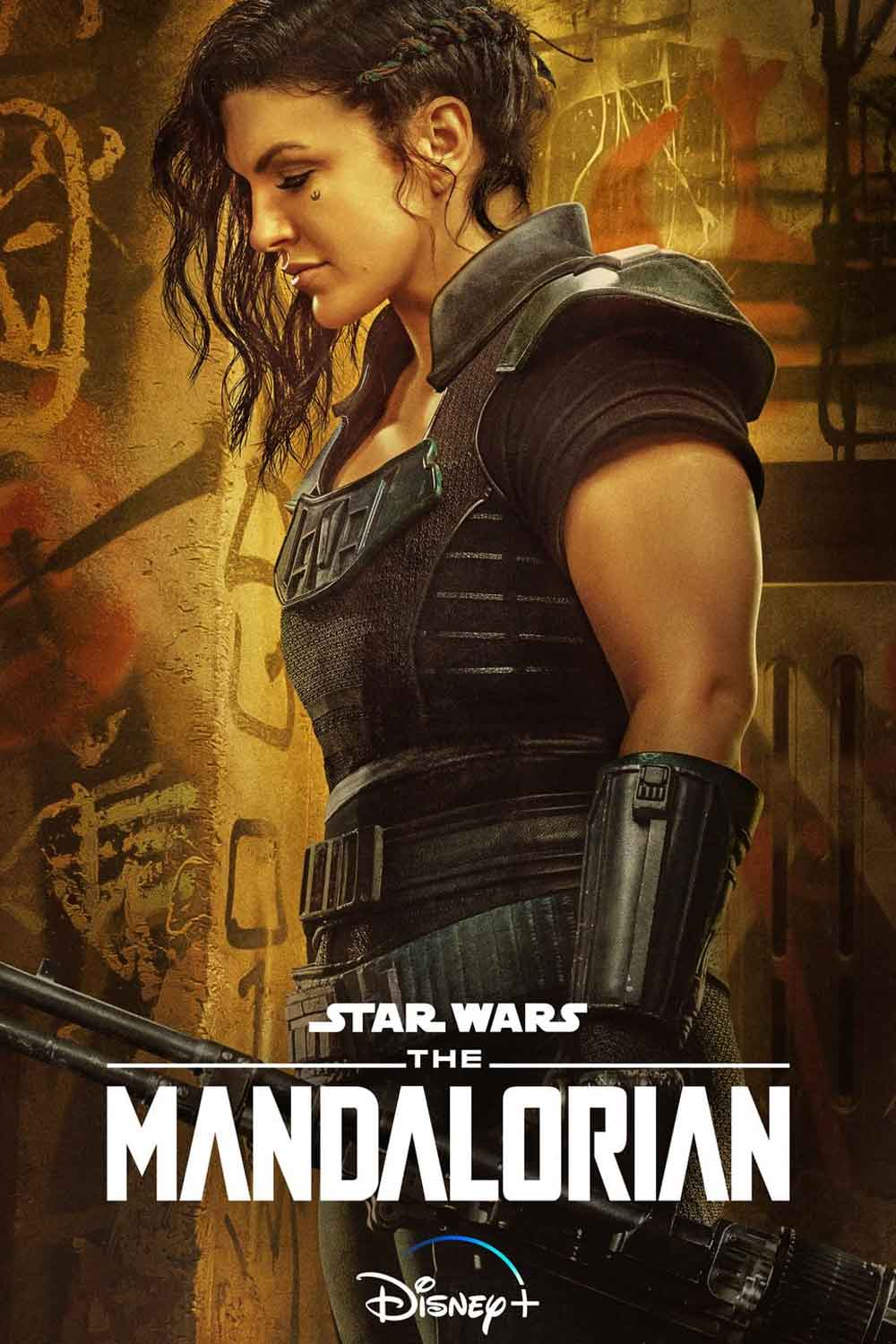 gina carano en el mandaloriano de disney plus