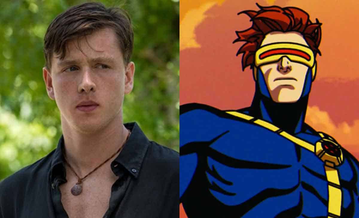 harris dickinson como cíclope de los x-men