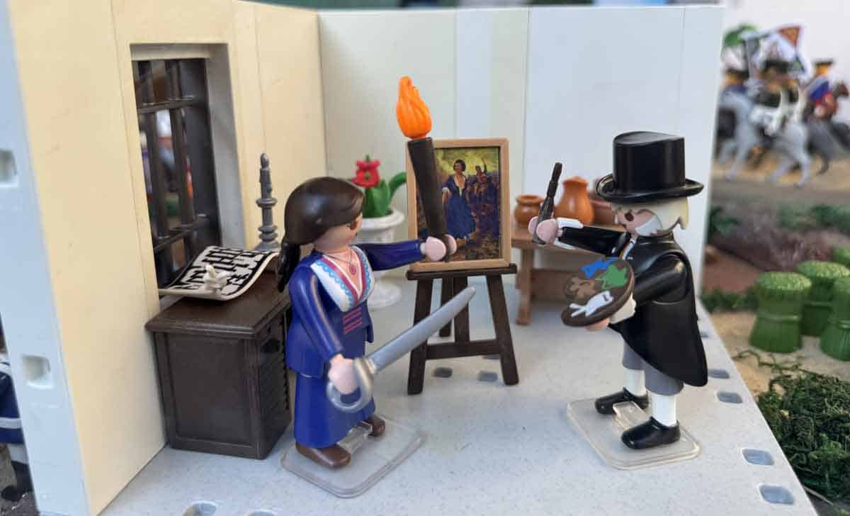 zaragoza en playmobil: una impresionante recreación del primer sitios