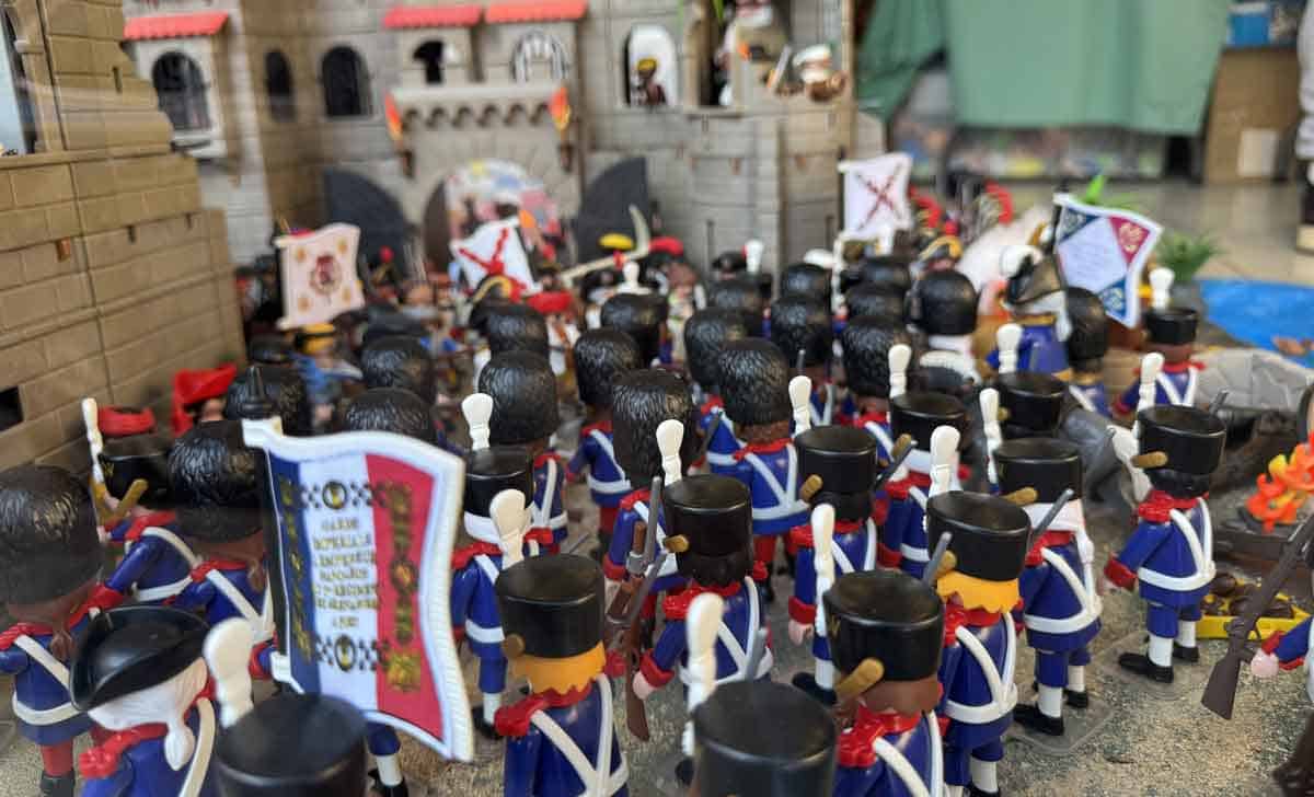 zaragoza en playmobil: una impresionante recreación del primer sitios