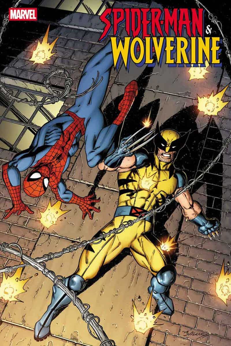 spider-man y wolverine de marvel comics