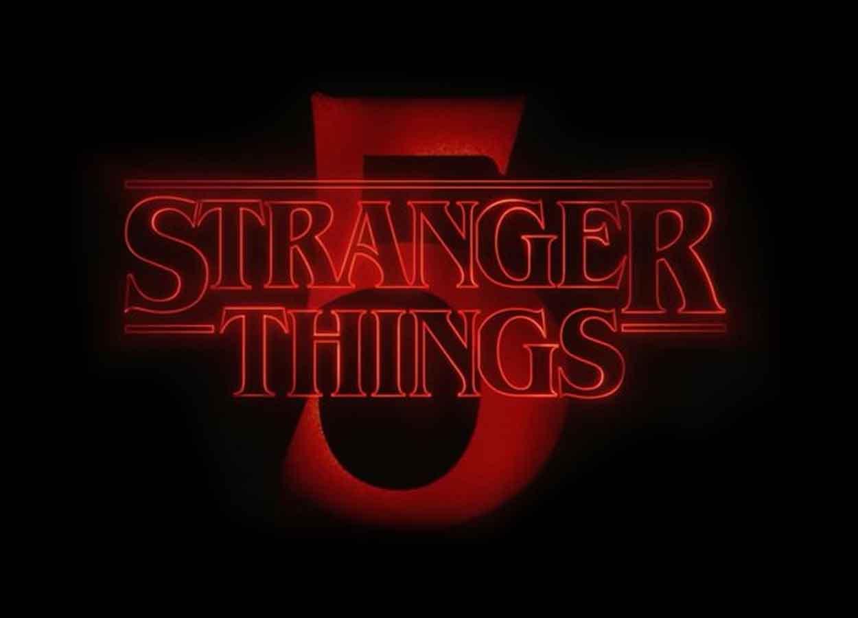 stranger things 5 logo 2025 - series de ciencia ficción