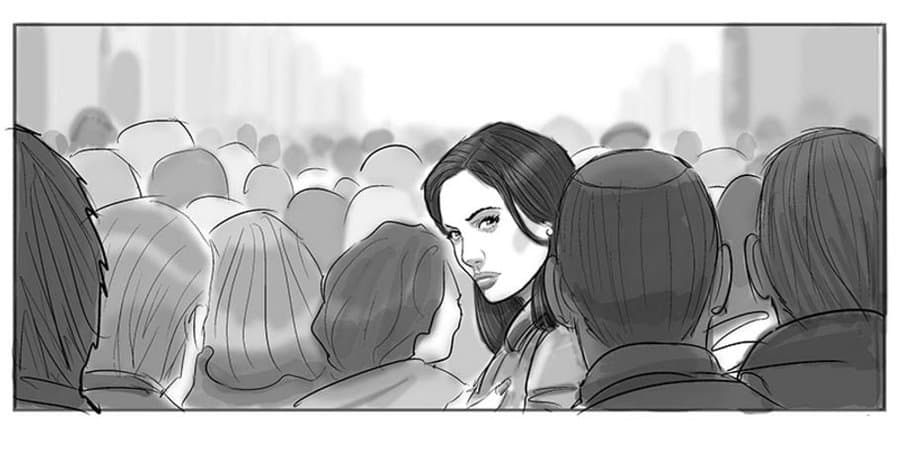 concept art spider-man 4 con angelina jolie