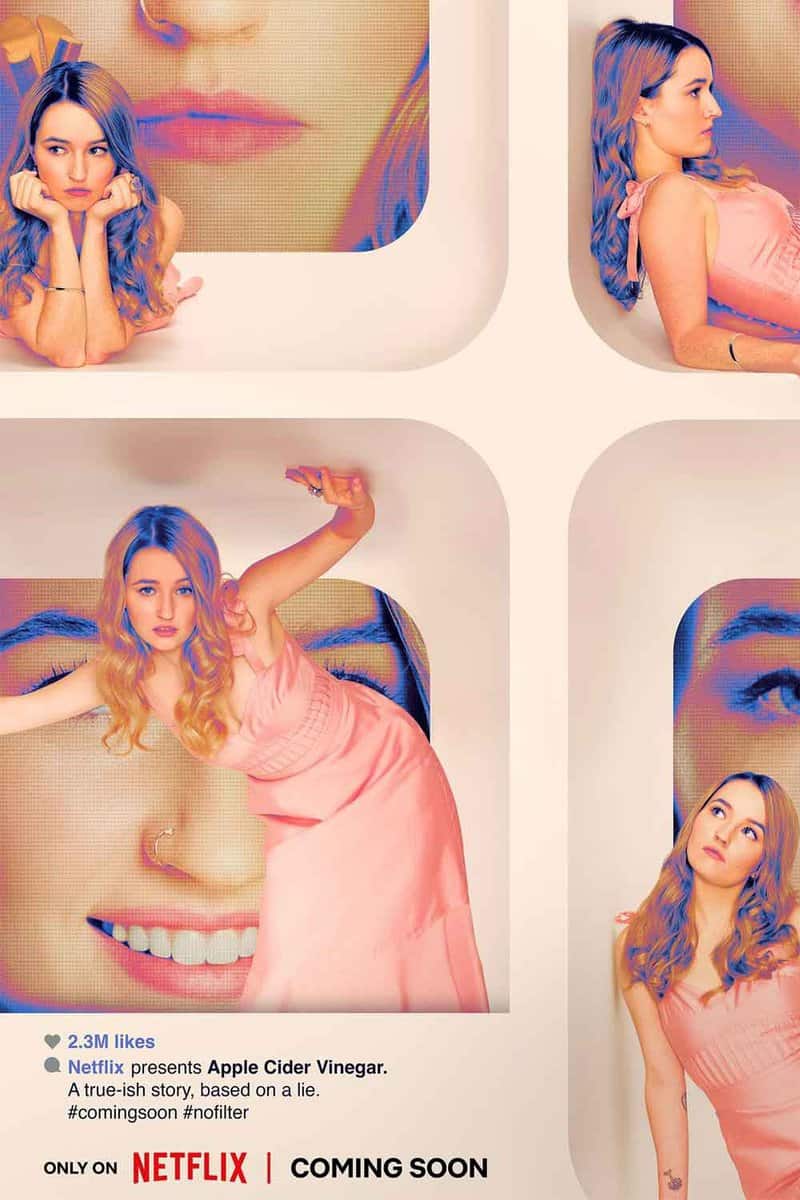 vinagre de manzana póster