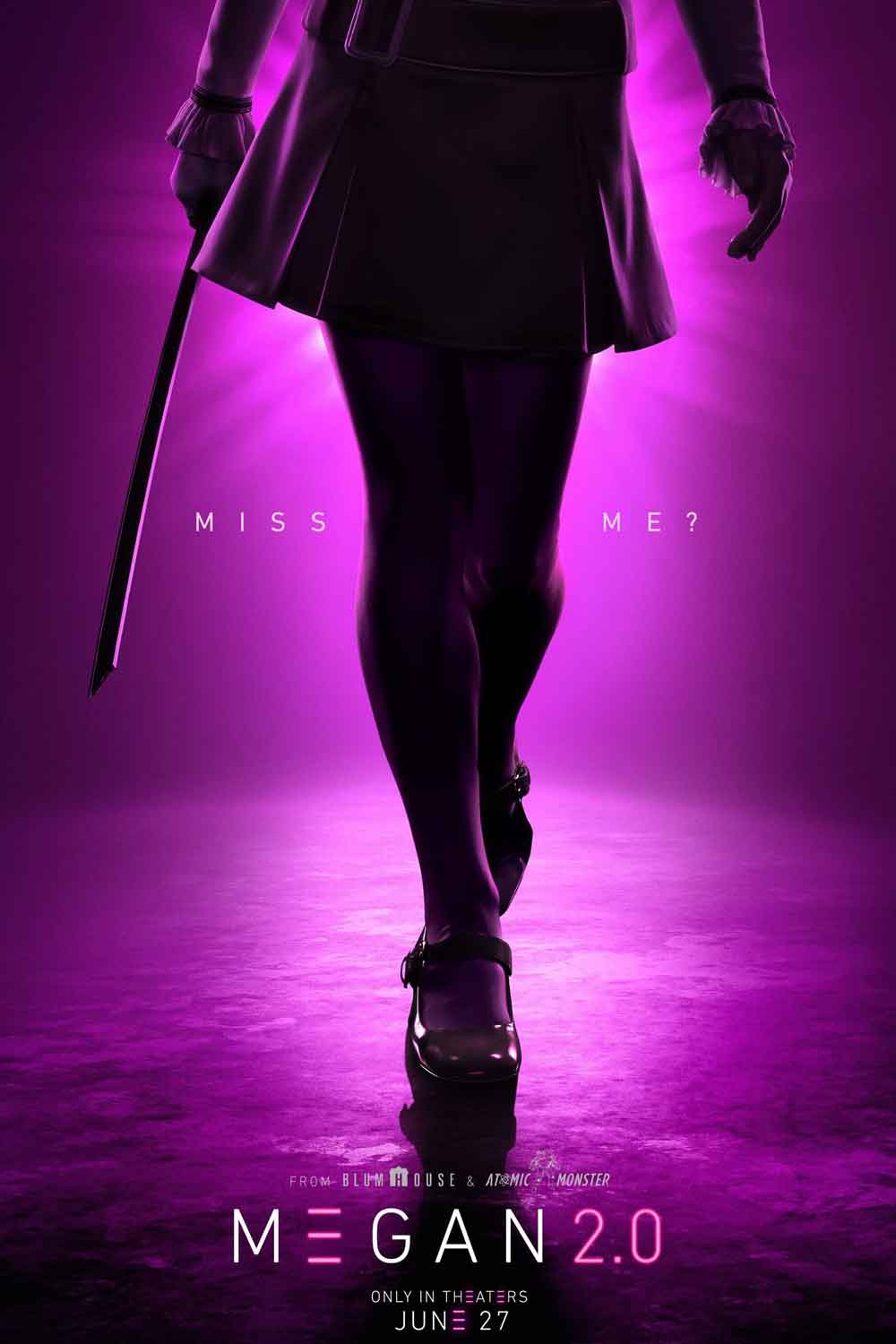 teaser de m3gan 2.0 póster