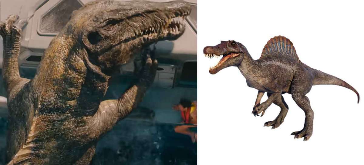spinosaurus jurassic world el renacer