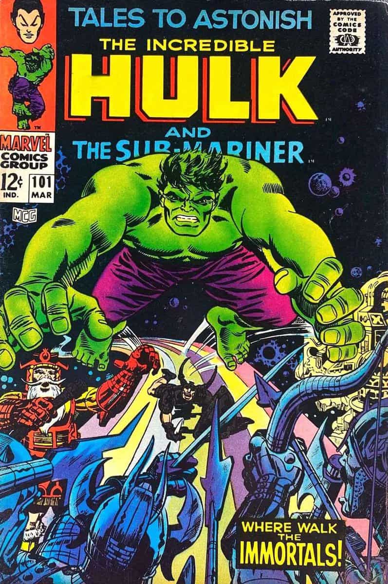 biblioteca marvel 74. el increíble hulk 5. tales to astonish 93