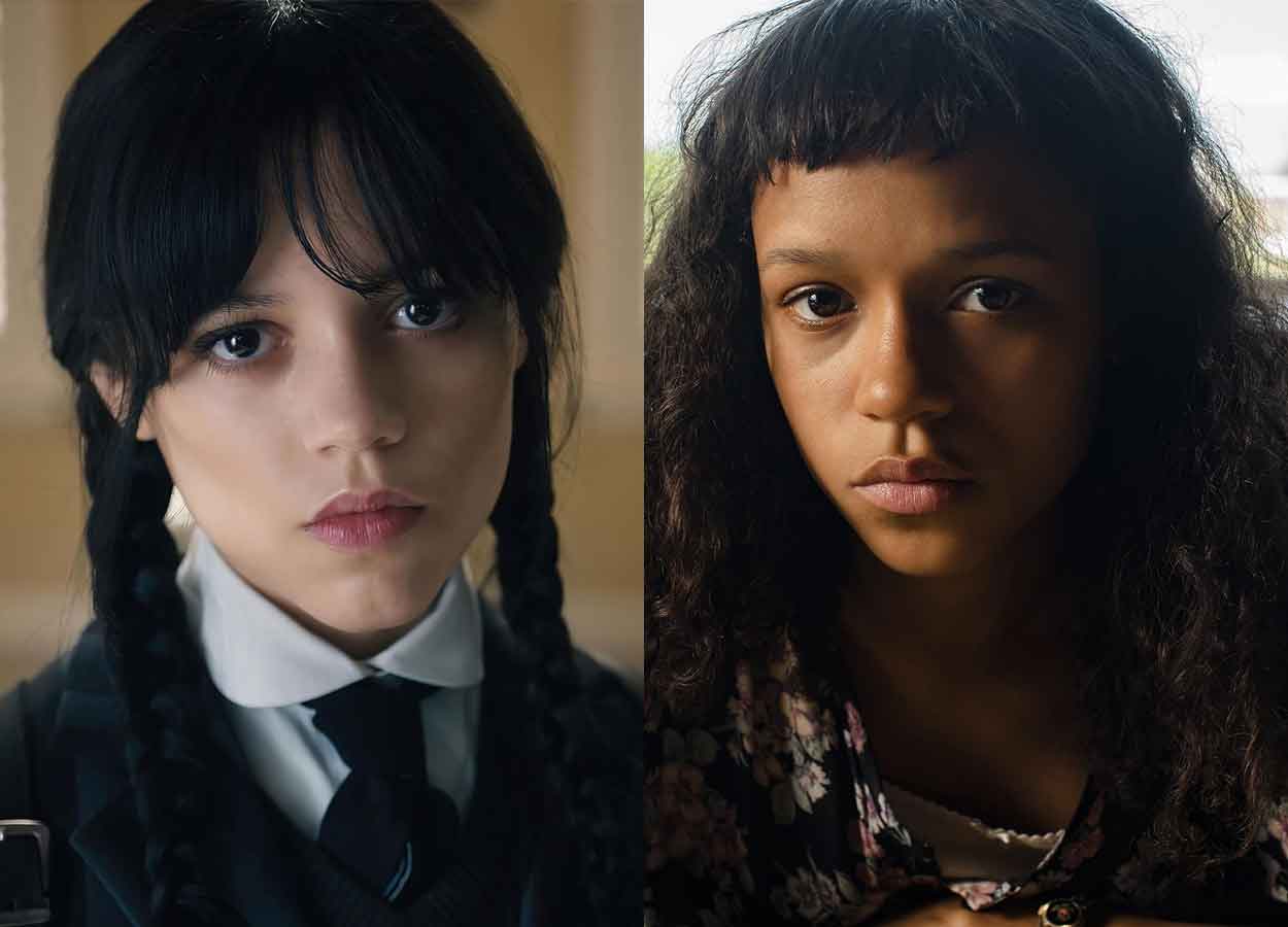 jenna ortega y taylor russell