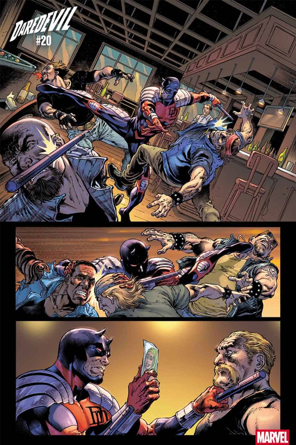 marvel armadura negra de daredevil