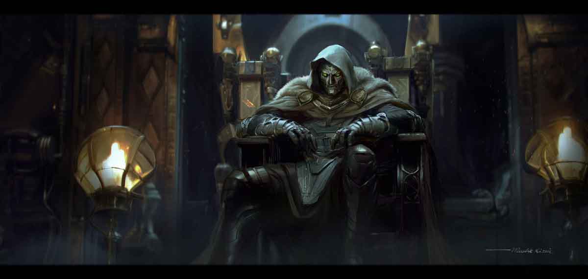 Robert Downey Jr. se sumerge por completo en su nuevo papel como Doctor Doom doctor doom concept art vengadores doomsday