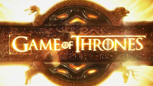 Homepage logo de juego de tronos