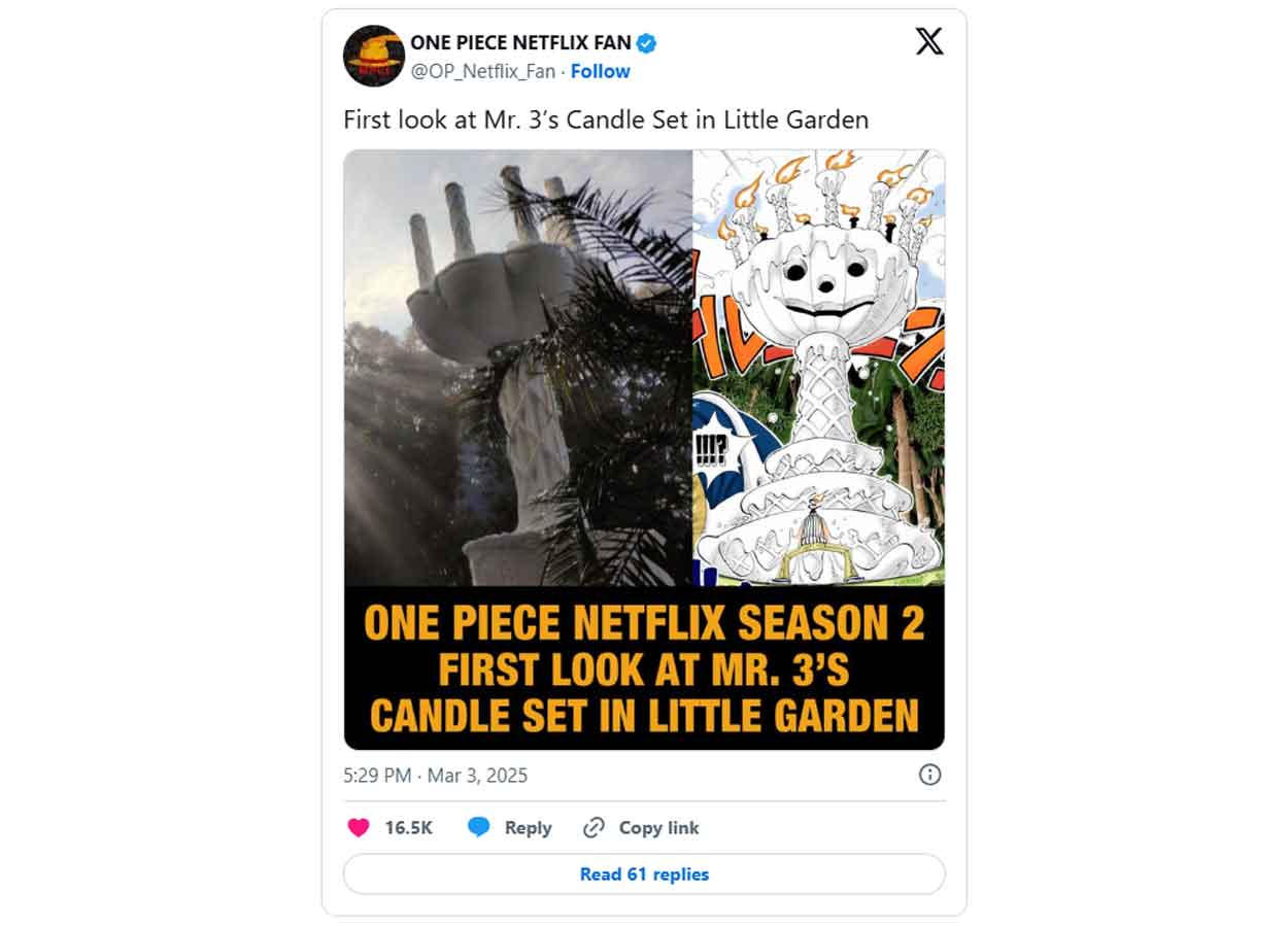 one piece de netflix: nuevas fotos del rodaje